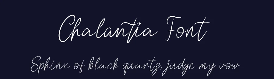 Chalantia Font by hyperactype — Serif Font — thumbnail 2