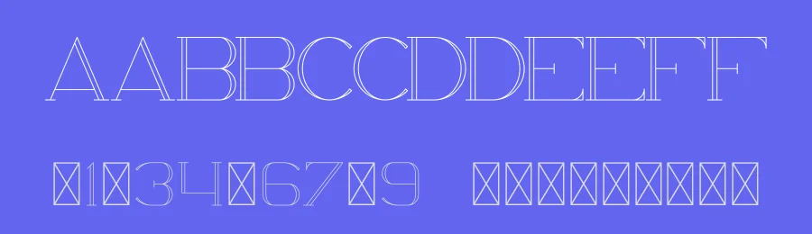 Chalga Outline Font by vp_creative_shop — Serif Font — thumbnail 3