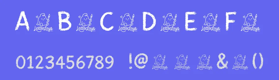 Chalk Craft Handwritten Font by Letterlays — Display Font — thumbnail 3