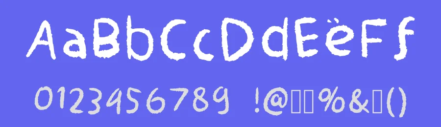 Chalk Kido Display Font by sukrinnn — Decorative Font — thumbnail 3