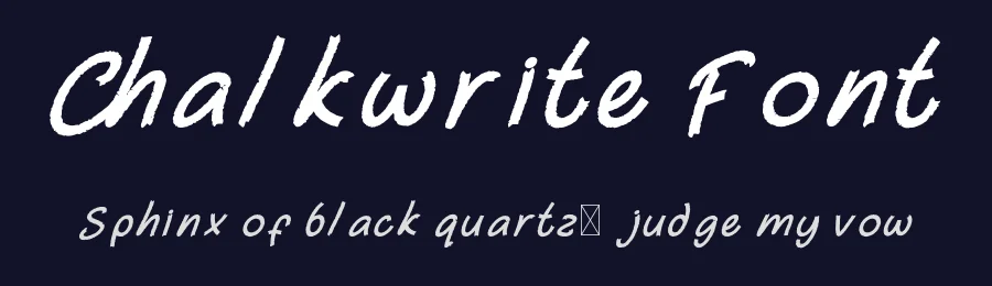 Chalkwrite Font by nihstudio — Script Handwritten Font — thumbnail 2