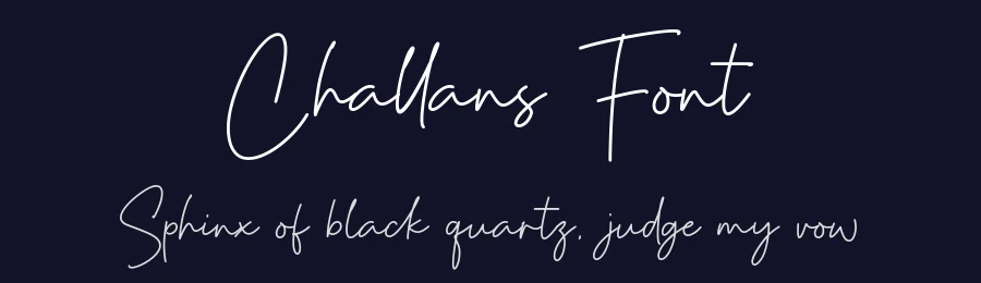 Challans Font by Heinzel Std. — Script Handwritten Font — thumbnail 2