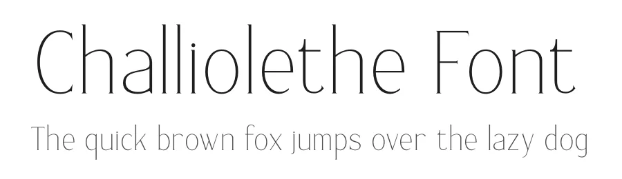 Challiolethe Font by Storytype — Serif Font