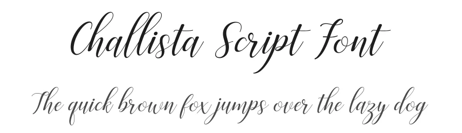 Challista Script Font by Amarlettering — Script Handwritten Font