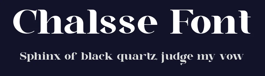 Chalsse Font by ErmediaStudio — Serif Font — thumbnail 2