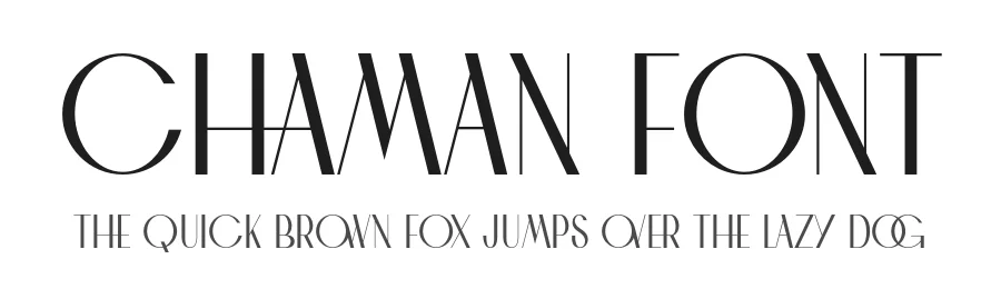 Chaman Font by 177Studio — Sans Serif Font