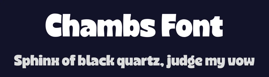 Chambs Font by limitype — Display Font — thumbnail 2
