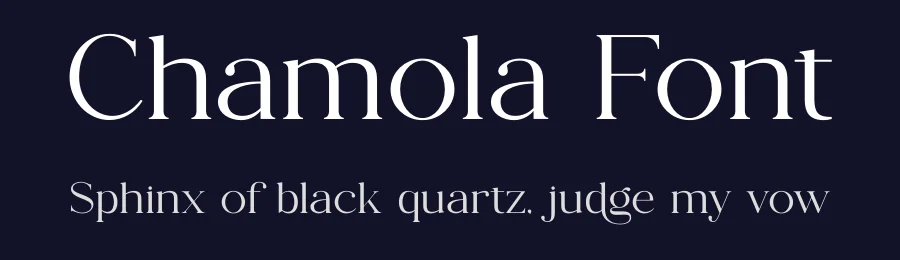 Chamola Font by SURATMI — Serif Font — thumbnail 2
