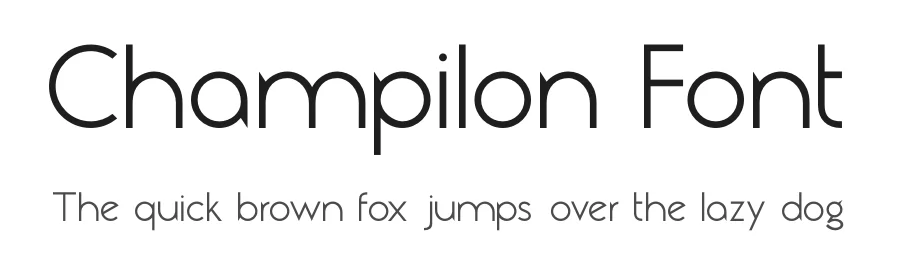 Champilon Font by Zafiratype — Sans Serif Font