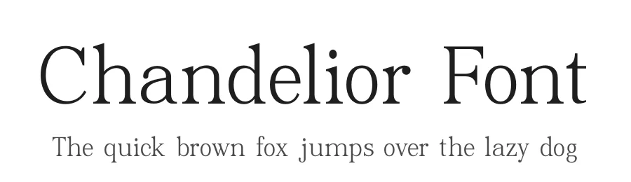 Chandelior Font by Amorfa Type — Serif Font