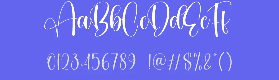 Change Calligraphy Font by creativeletter — Script Handwritten Font — thumbnail 3