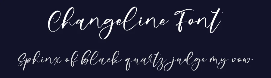 Changeline Font by metafontsy — Script Handwritten Font — thumbnail 2
