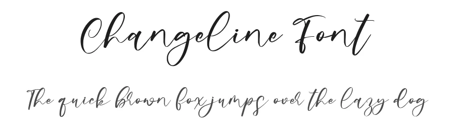 Changeline Font by metafontsy — Script Handwritten Font