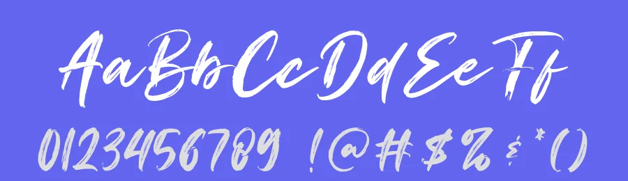 Changer – Handbrush Script Font by Fikryal Studio — Script Handwritten Font — thumbnail 3