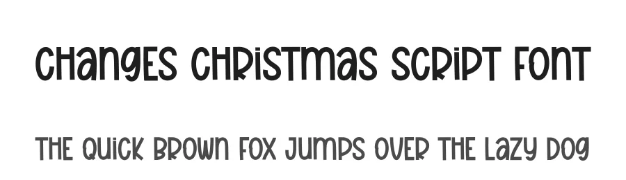 Changes Christmas Script Font by creativeletter — Display Font