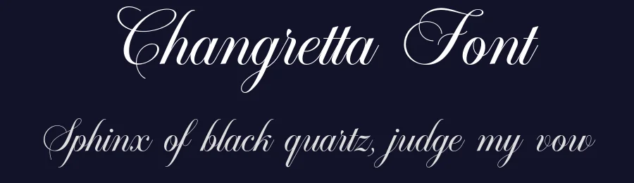 Changretta Font by Bagus Panji Asmoro — Script Handwritten Font — thumbnail 2