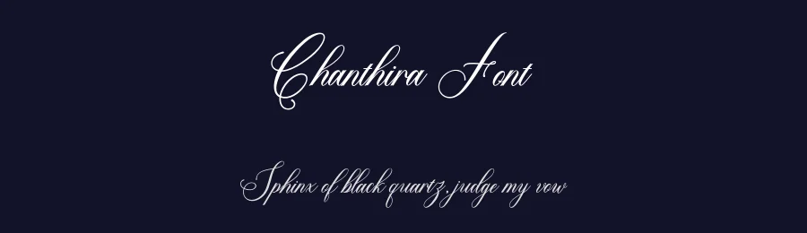 Chanthira Font by Amarlettering — Script Handwritten Font — thumbnail 2