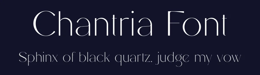 Chantria Font by vpcreativeshop — Display Font — thumbnail 2