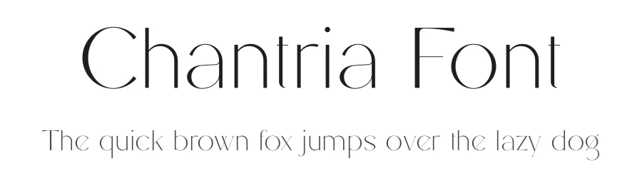 Chantria Font by vpcreativeshop — Display Font