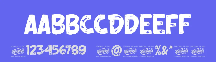 Chaotic Sans Font by Almarkhatype — Display Font — thumbnail 3