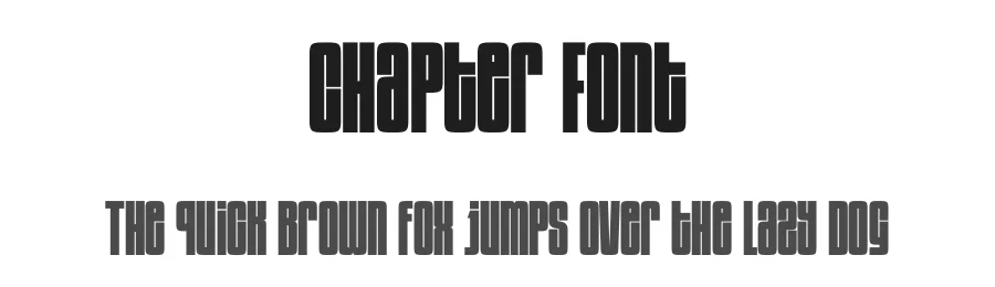 Chapter Font by Funtype — Decorative Font