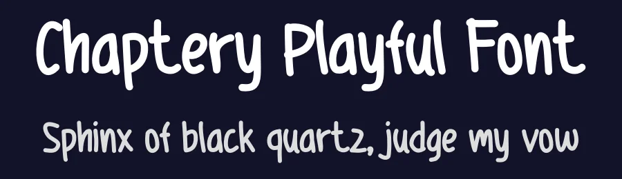 Chaptery Playful Font by Pinisi ART — Decorative Font — thumbnail 2