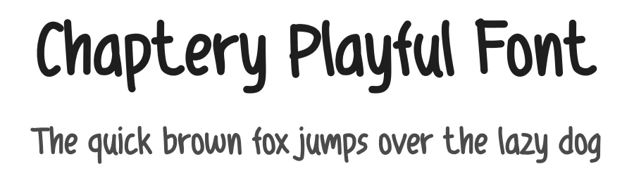 Chaptery Playful Font by Pinisi ART — Decorative Font