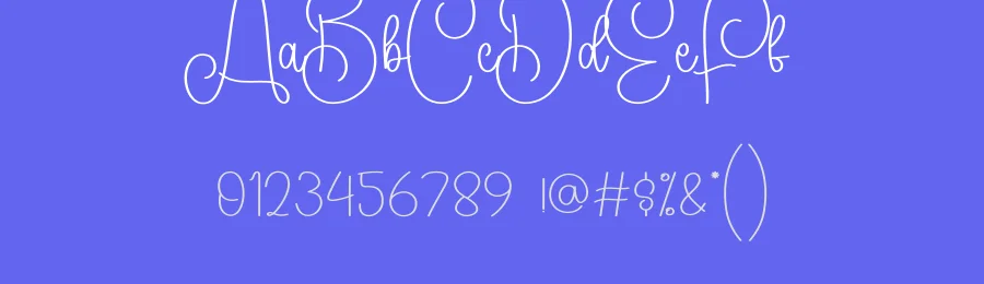 Character Script Font by andikastudio — Script Handwritten Font — thumbnail 3