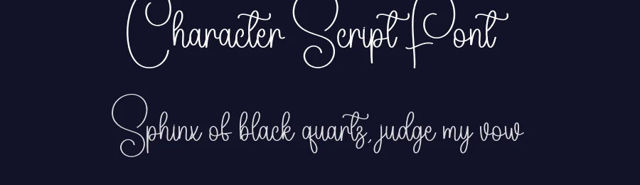 Character Script Font by andikastudio — Script Handwritten Font — thumbnail 2