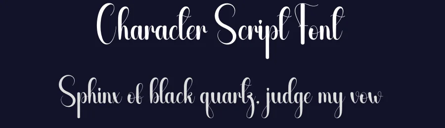 Character Script Font by andikastudio — Script Handwritten Font — thumbnail 2