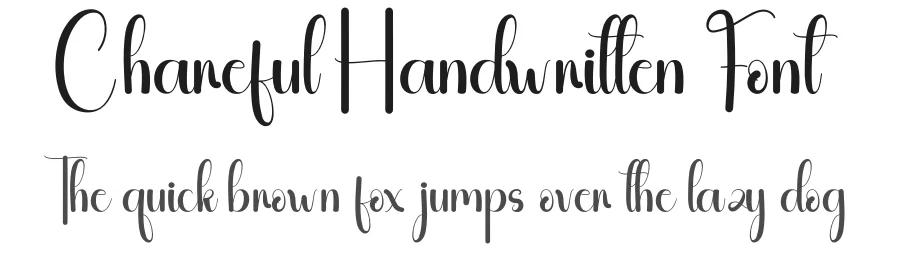 Chareful Handwritten Font by andikastudio — Script Handwritten Font