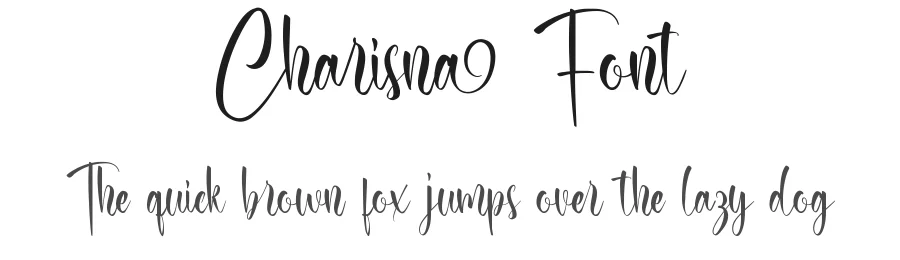 Charisna Font by noahtype — Script Handwritten Font