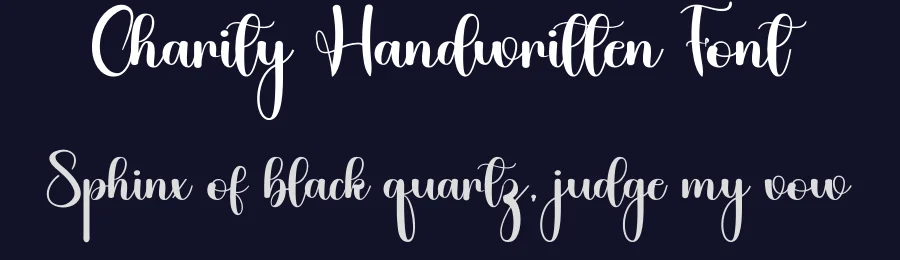 Charity Handwritten Font by inermediaSTUDIO — Script Handwritten Font — thumbnail 2