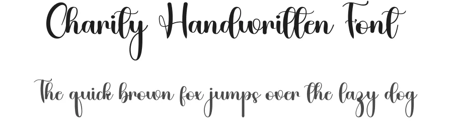 Charity Handwritten Font by inermediaSTUDIO — Script Handwritten Font