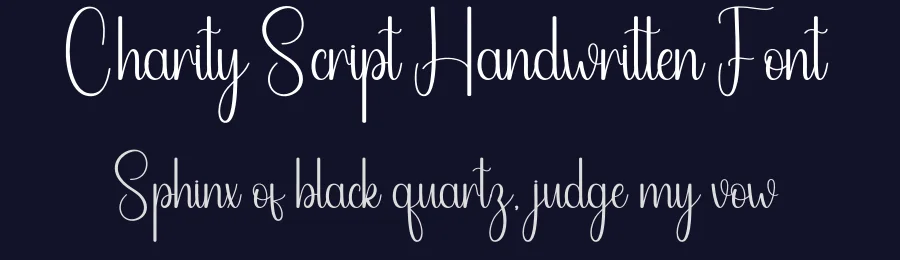 Charity Script Handwritten Font by andikastudio — Script Handwritten Font — thumbnail 2