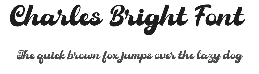 Charles Bright Font by Letterflow — Script Handwritten Font