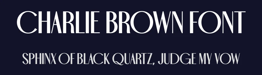 Charlie Brown Font by Almeera Studio — Sans Serif Font — thumbnail 2