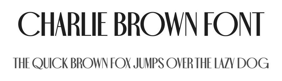 Charlie Brown Font by Almeera Studio — Sans Serif Font
