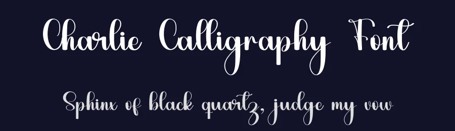 Charlie Calligraphy Font by inermediaSTUDIO — Script Handwritten Font — thumbnail 2