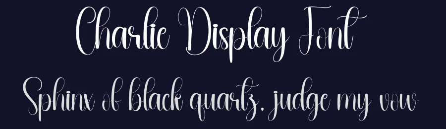 Charlie Display Font by andikastudio — Script Handwritten Font — thumbnail 2