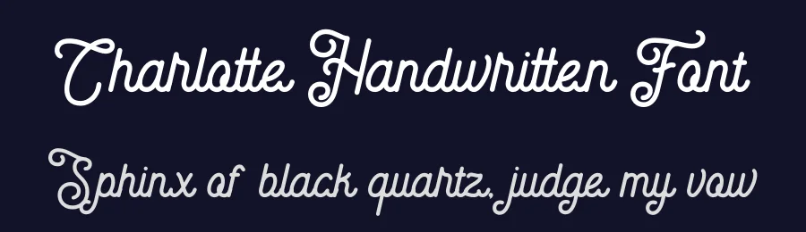 Charlotte Handwritten Font by fontkong — Script Handwritten Font — thumbnail 2