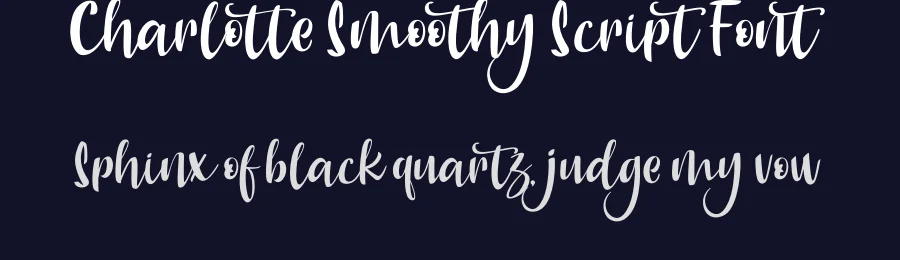 Charlotte Smoothy Script Font by agniardi — Script Handwritten Font — thumbnail 2