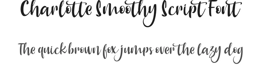 Charlotte Smoothy Script Font by agniardi — Script Handwritten Font