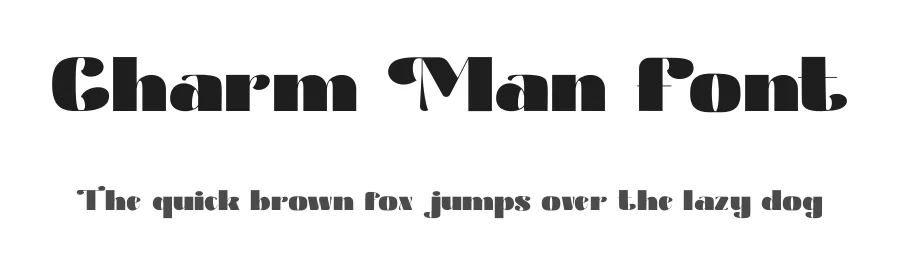 Charm Man Font by PutraCetol Studio — Sans Serif Font