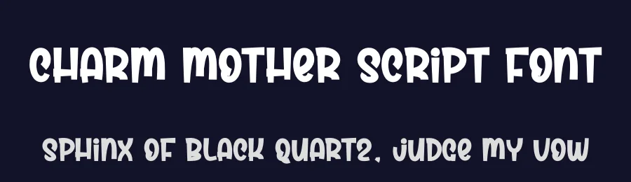 Charm Mother Script Font by andikastudio — Display Font — thumbnail 2
