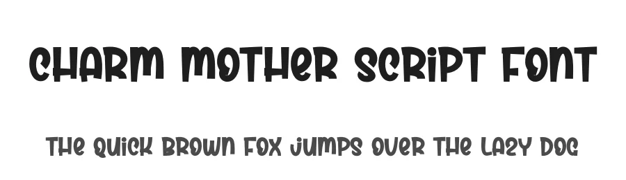 Charm Mother Script Font by andikastudio — Display Font