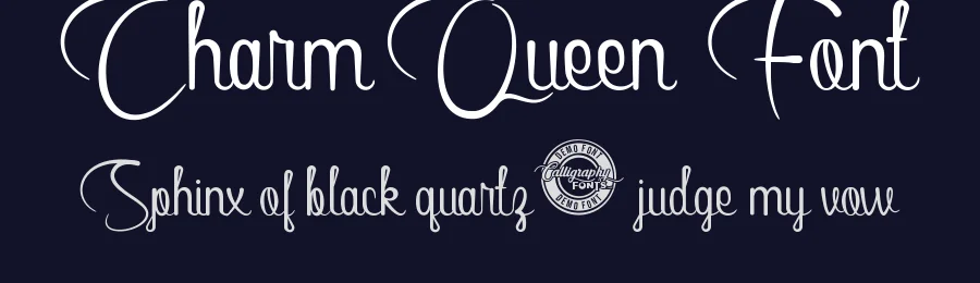 Charm Queen Font by CalligraphyFonts.net — Script Handwritten Font — thumbnail 2