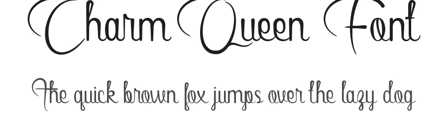 Charm Queen Font by CalligraphyFonts.net — Script Handwritten Font