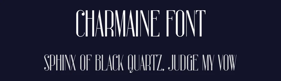Charmaine Font by vpcreativeshop — Sans Serif Font — thumbnail 2