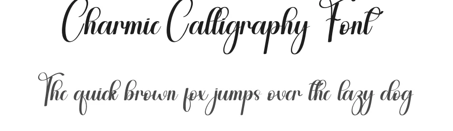 Charmie Calligraphy Font by creativeletter — Script Handwritten Font
